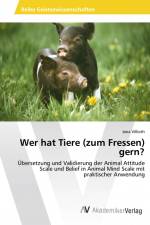 Wer hat Tiere (zum Fressen) gern? af Jana Villioth