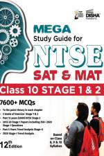 MEGA Study Guide for NTSE 2021 (SAT & MAT) Class 10 Stage 1 & 2 - 12th Edition af Disha Experts