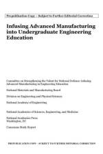 Infusing Advanced Manufacturing Into Undergraduate Engineering Education af National Academies Of Sciences Engineeri