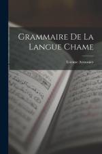 Grammaire De La Langue Chame af Etienne Aymonier