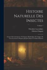 Histoire Naturelle Des Insectes: Genera Des Coleopteres, Ou Expose Methodique Et Critique De Tous Les Genres Proposes Jusqu'ici Dans Cet Ordre D'insec af Théodore Lacordaire