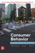 Consumer Behavior: Building Marketing Strategy ISE af David Mothersbaugh