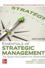Essentials of Strategic Management: The Quest for Competitive Advantage ISE af John Gamble