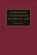 CORPORATE ATTRIBUTION IN PRIVA af Rachel Leow