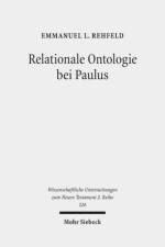 Relationale Ontologie bei Paulus af Emmanuel L. Rehfeld