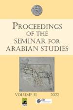 Proceedings of the Seminar for Arabian Studies Volume 51 2022