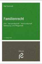 Familienrecht af Rolf Schmidt