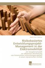 Risikobasiertes Entwicklungsprojekt-Management in der Elektromobilität af Martin Peter Hafellner