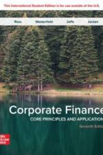 Corporate Finance: Core Principles and Applications ISE