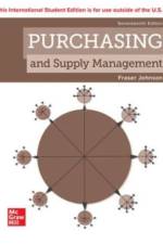 Purchasing and Supply Management ISE