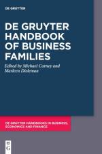 De Gruyter Handbook of Business Families