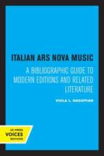 Hagopian, V: Italian Ars Nova Music af Viola L. Hagopian