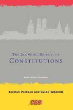 The Economic Effects of Constitutions af Torsten Persson