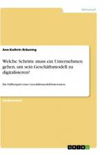 Welche Schritte muss ein Unternehmen gehen, um sein Geschäftsmodell zu digitalisieren? af Ann-Kathrin Bräuning