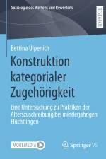 Konstruktion kategorialer Zugehörigkeit af Bettina Ülpenich