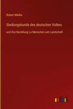 Siedlungskunde des deutschen Volkes af Robert Mielke