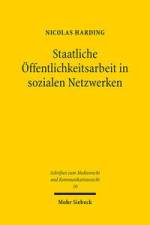 Staatliche Öffentlichkeitsarbeit in sozialen Netzwerken af Nicolas Harding