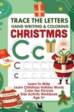 Letter Tracing & Coloring Book For Kids Christmas Words: Learn To Write Pencil Control Workbook & Coloring Book af Ooh Lovely