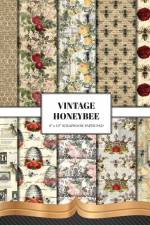 Vintage Honey Bee Scrapbook Paper af The Inky Lion