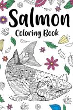Salmon Coloring Book af Paperland