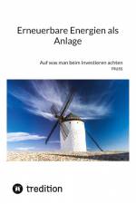 Erneuerbare Energien als Anlage af Moritz