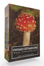 Vintage Cottagecore Wall Collage Kit af Adams Media