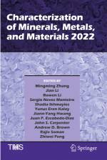 Characterization of Minerals, Metals, and Materials 2022 af Mingming Zhang