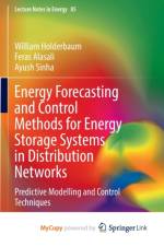 Energy Forecasting and Control Methods for Energy Storage Systems in Distribution Networks af Holderbaum William Holderbaum