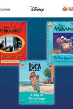 Pearson Bug Club Disney Year 1 Pack A, including decodable phonics readers for phase 5: Finding The Incredibles: A Project for Edna, Moana: The Very Shiny Crab, Luca: A Day in Portorosso af Gemma Bagnall