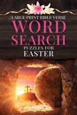 Large Print Bible Verse Word Search Puzzles for Easter af Hl Kinney