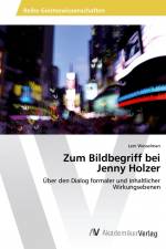 Zum Bildbegriff bei Jenny Holzer af Leni Wesselman