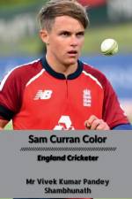 Sam Curran Color af Vivek Kumar Pandey