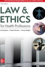 Judson, K: Law & Ethics for the Health Professions ISE af Karen Judson