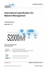 S2000M, International specification for Material Management, Issue 7.0 af Asd