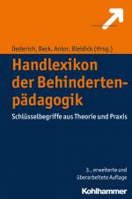 Handlexikon der Behindertenpädagogik af Markus Dederich