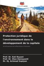 Protection juridique de l'environnement dans le développement de la capitale af Esti Royani