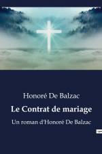 Le Contrat de mariage af Honore De Balzac