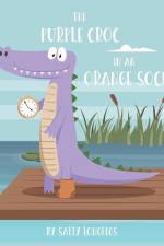 The Purple Croc In An Orange Sock af Sally Longlegs
