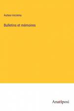 Bulletins et mémoires af Auteur Inconnu
