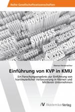 Einführung von KVP in KMU af Werner Hinterreither
