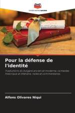 Pour la défense de l'identité af Alfons Olivares Niqui