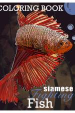Siamese Fighting Fish Betta Fish Coloring Book af Simeo Art