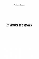 Le silence des justes af Anthony Salaün