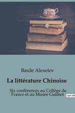 La littérature Chinoise af Basile Alexeiev