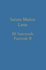 Sarum Matins Latin III af William Renwick