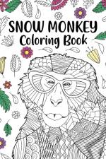 Snow Monkey Coloring Book af Paperland