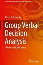 Group Verbal Decision Analysis af Alexey B. Petrovsky