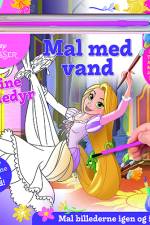 Mal med vand - Disney Prinsesser - Mine kæledyr (bog med pensel - farvelæg igen og igen)