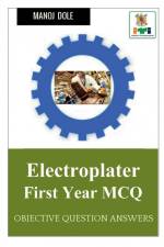 Electroplater First Year MCQ af Sayed Zahran