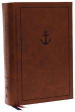 NKJV, Interleaved Bible, Journal Edition, Leathersoft over Board, Brown, Red Letter, Comfort Print af Thomas Nelson